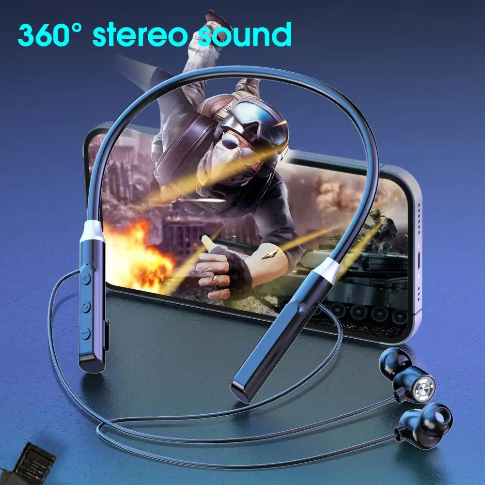 Earphone Excellent Long Standby Time Ergonomic Bluetooth-compatible5.2 Sports In-ear Neckband Earphone Audio Accessories 
Earphone Excellent Long Standby Time Ergonomic Bluetooth-compatible5.2 Sports In-ear Neckband Earphone Audio Accessories