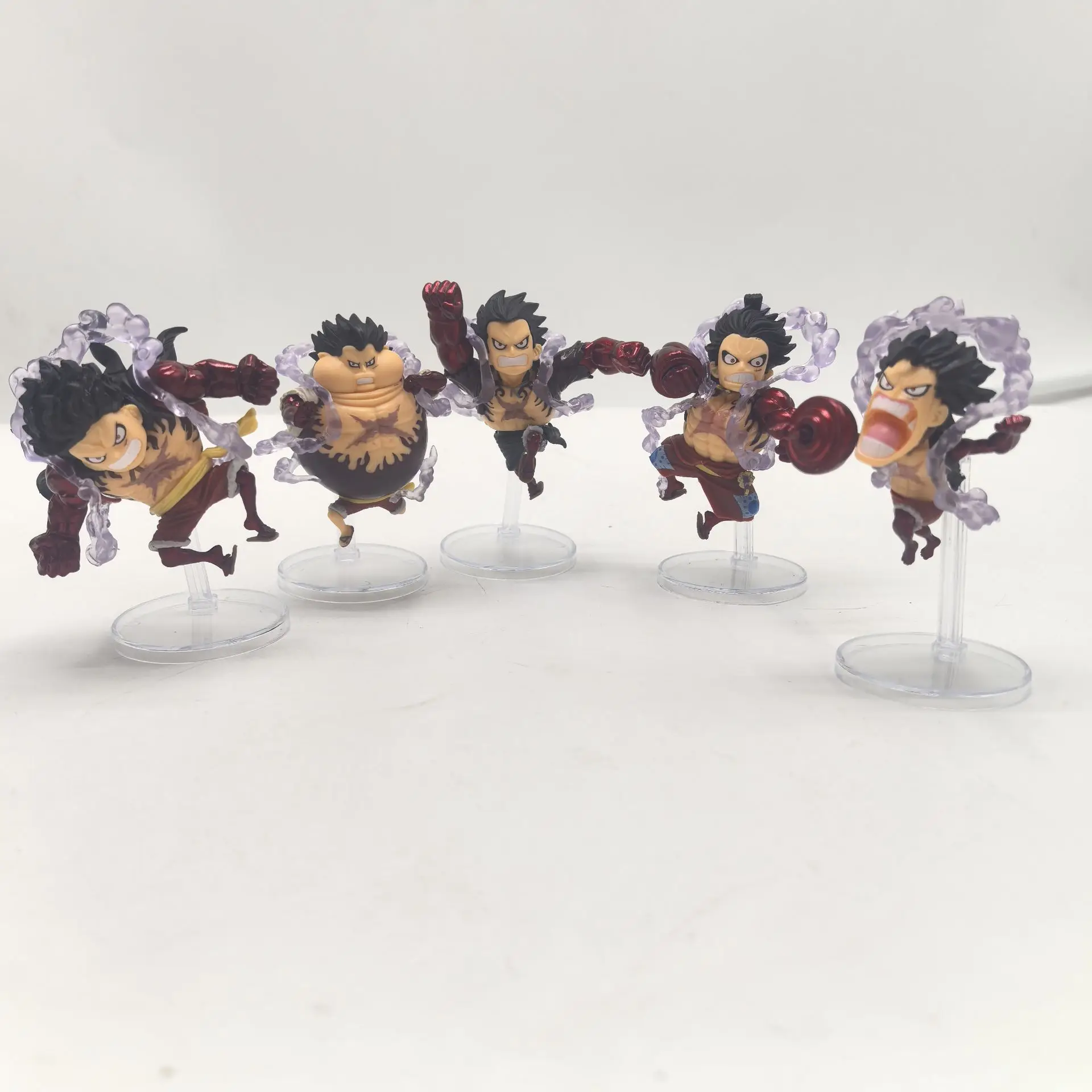 5 шт./компл. забавные One Piece Gear 4 Луффи аниме фигурки модель из ПВХ игрушки около 9 см красный
5 шт./компл. забавные One Piece Gear 4 Луффи аниме фигурки модель из ПВХ игрушки около 9 см красный