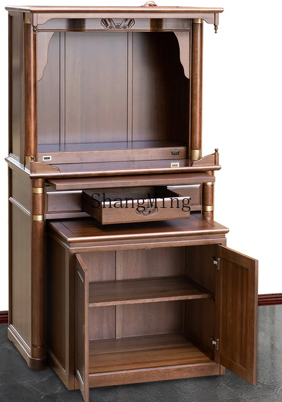 TF Guanyin household offering all solid wood Buddhist shrines modern light luxury Buddhist cabinets Bodhisattva
TF Guanyin household offering all solid wood Buddhist shrines modern light luxury Buddhist cabinets Bodhisattva