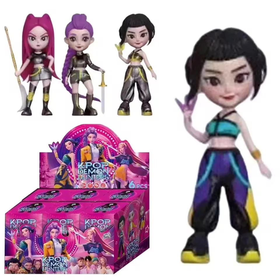 2025 Горячая аниме KPop Devil Hunter Doll Виниловая игрушка Rumi Mira Zoi Персонаж Виниловая маска Слепая коробка Орнамент Игрушка Рождественский подарок
2025 Горячая аниме KPop Devil Hunter Doll Виниловая игрушка Rumi Mira Zoi Персонаж Виниловая маска Слепая коробка Орнамент Игрушка Рождественский подарок