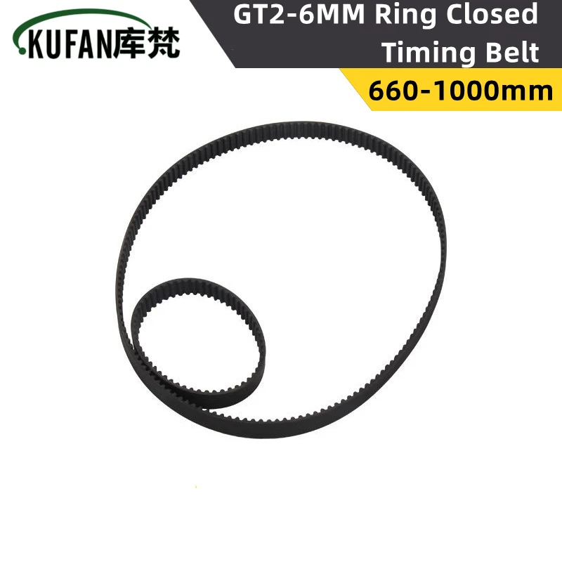 KUFAN 3D Printer GT2 Width 6/10mm Closed Loop Rubber 2GT Timing Belt Length466 468 484 488 494 500 520 528 540 586 600 630 640mm
KUFAN 3D Printer GT2 Width 6/10mm Closed Loop Rubber 2GT Timing Belt Length466 468 484 488 494 500 520 528 540 586 600 630 640mm