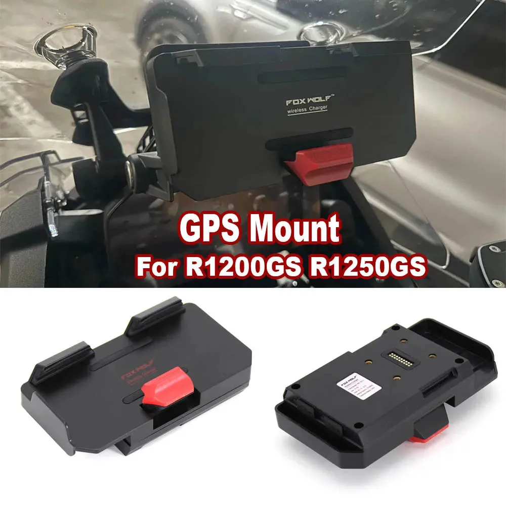 For BMW R1200GS R1250GS R 1250 GS F800GS F700GS S1000XR ADV New Motorcycle Wireless Charging GPS Phone Holder Navigation Bracket
For BMW R1200GS R1250GS R 1250 GS F800GS F700GS S1000XR ADV New Motorcycle Wireless Charging GPS Phone Holder Navigation Bracket