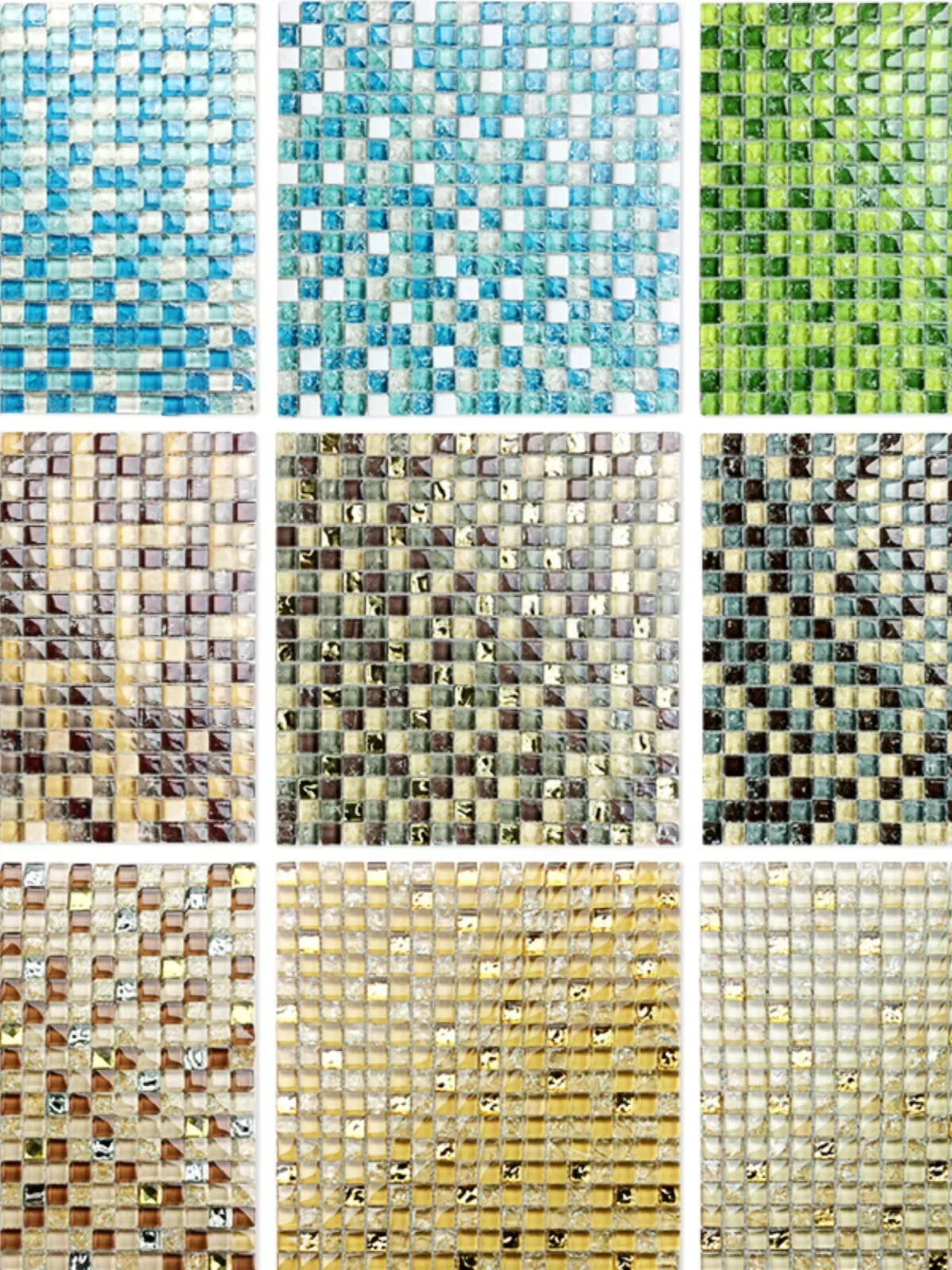 Building materials ice crack crystal glass mosaic tile bathroom bathroom wall tile background wall pool tile wall decoration
Building materials ice crack crystal glass mosaic tile bathroom bathroom wall tile background wall pool tile wall decoration
