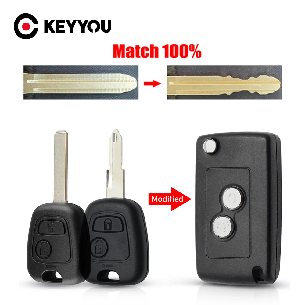 KEYYOU с режущим сервисом, модифицированный автомобильный ключ для Citroen C1 C2 C3 C4 Picasso Xsara для Peugeot 206 306 307 107 207 407 Partner
KEYYOU с режущим сервисом, модифицированный автомобильный ключ для Citroen C1 C2 C3 C4 Picasso Xsara для Peugeot 206 306 307 107 207 407 Partner