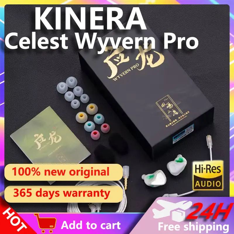 Kinera Celest Wyvern PRO Gaming IEMs HIFI Проводные наушники-вкладыши для киберспорта с микрофоном для прямой трансляции со съемной стрелой
Kinera Celest Wyvern PRO Gaming IEMs HIFI Проводные наушники-вкладыши для киберспорта с микрофоном для прямой трансляции со съемной стрелой