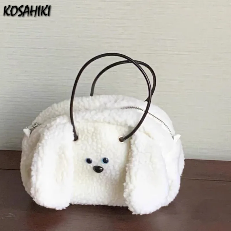 2025 New Girls Kawaii Fashion Fluffy Top-Handle Bag All Match Y2k Chic Mini Handbags Women Casual Cute Shoulder Crossbody Bags
2025 New Girls Kawaii Fashion Fluffy Top-Handle Bag All Match Y2k Chic Mini Handbags Women Casual Cute Shoulder Crossbody Bags