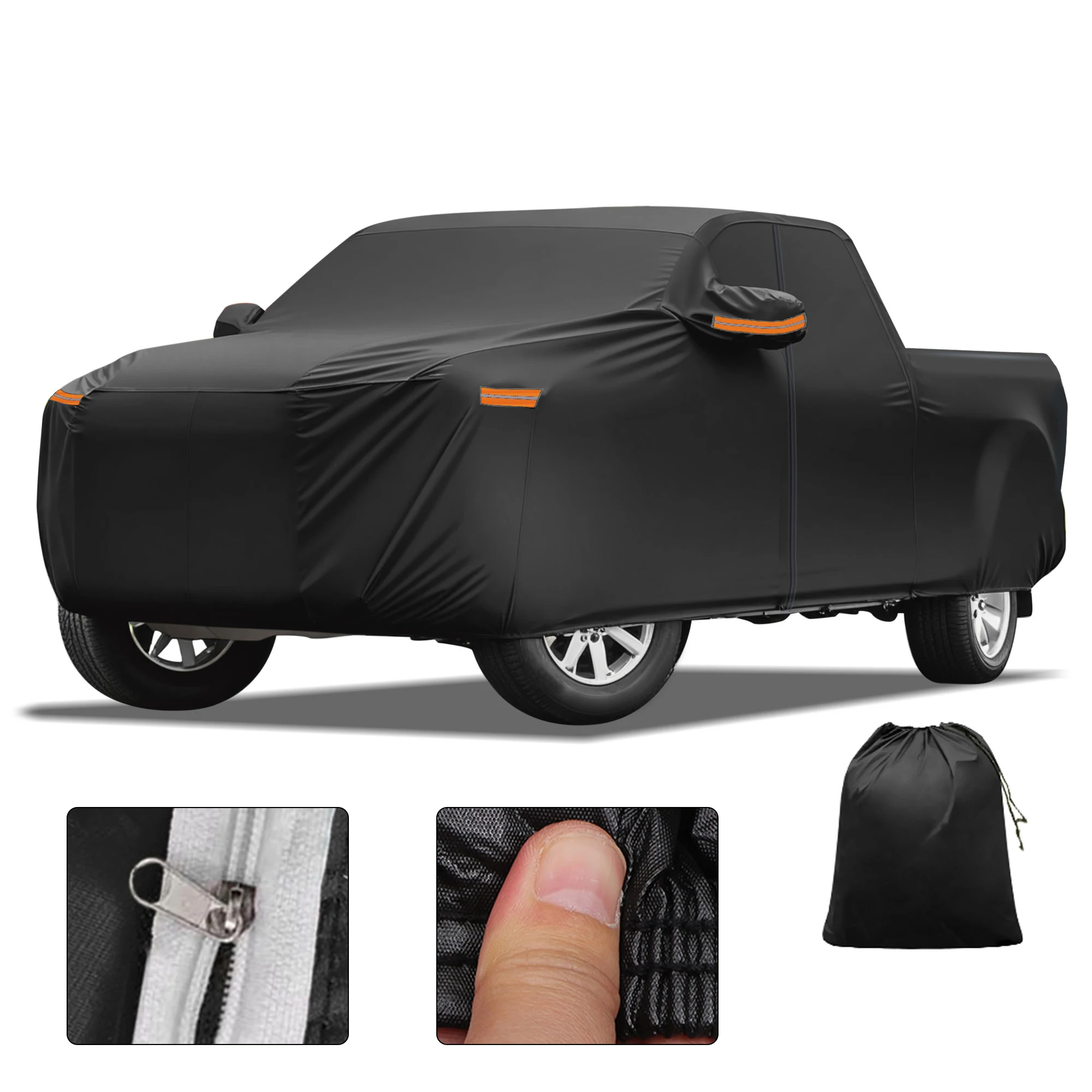 Motoforti Car Cover Outdoor Waterproof Sun Rain Hail Protection with Left Side Door Zipper 210D-PU for Honda Ridgeline
Motoforti Car Cover Outdoor Waterproof Sun Rain Hail Protection with Left Side Door Zipper 210D-PU for Honda Ridgeline