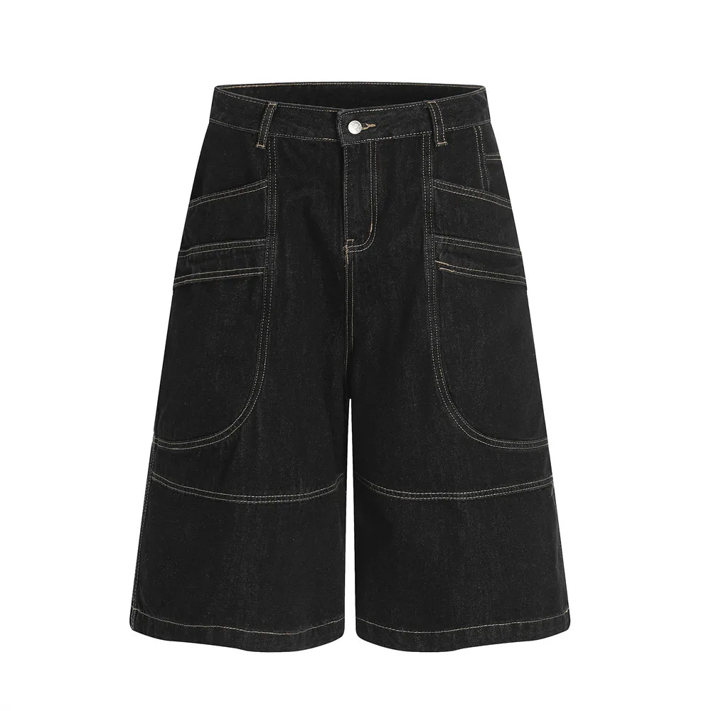 2025 New Mens Jeans Japanese Streetwear Baggy Large Pocket Design Denim Shorts Summer Fashion Casual Straight Wide Leg Pants Man
2025 New Mens Jeans Japanese Streetwear Baggy Large Pocket Design Denim Shorts Summer Fashion Casual Straight Wide Leg Pants Man