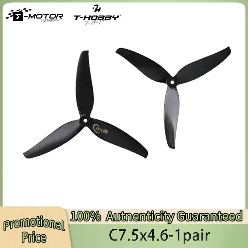 T-HOBBY T-MOTOR C 7.5x4.6-1 Professional Cinematic FPV Propeller 1 Pair for Cinematic FPV Drone Quadcopter RC Parts Spare Parts
T-HOBBY T-MOTOR C 7.5x4.6-1 Professional Cinematic FPV Propeller 1 Pair for Cinematic FPV Drone Quadcopter RC Parts Spare Parts