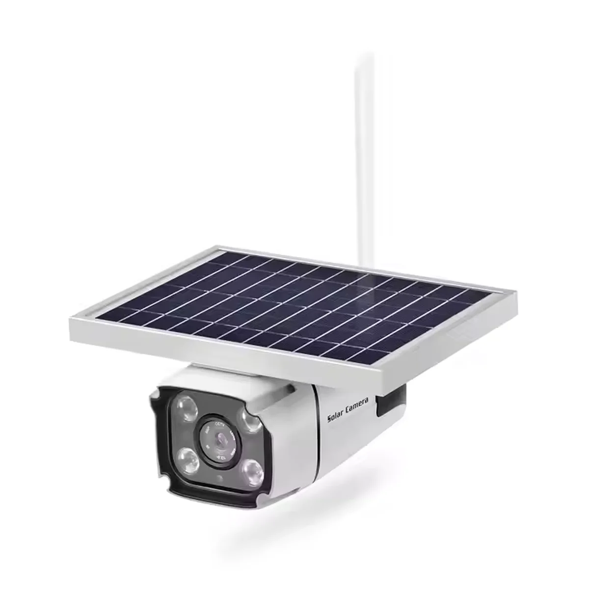 Triple Lens 4G Camera with Solar Panel, 8000mAh Battery, PIR+Radar Detection, 355° PTZ Rotation, Two-Way Talk, Cloud/TF Storage