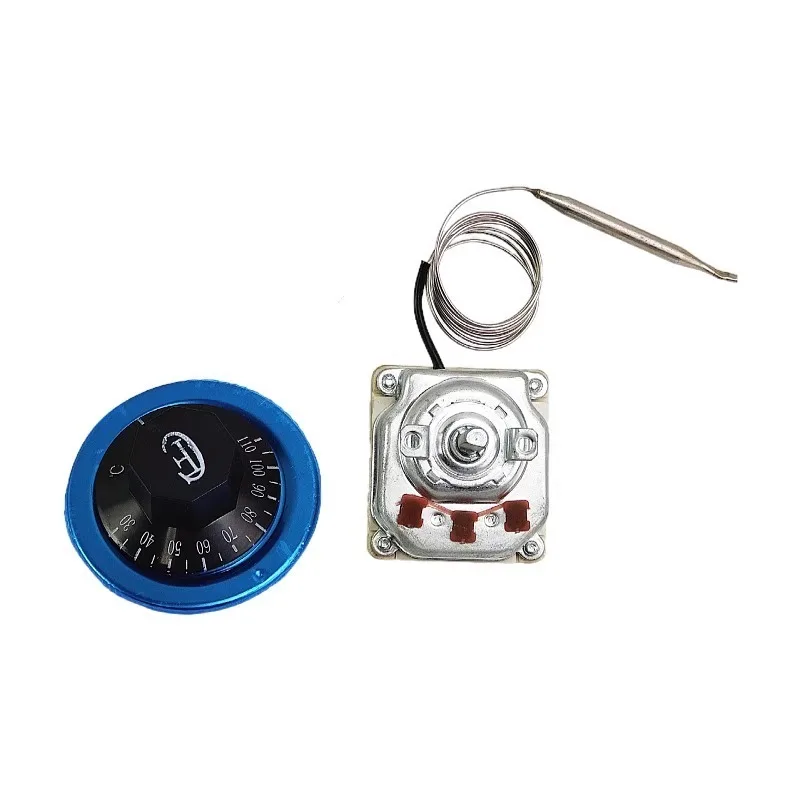 380V thermostat 30-110 degrees 50-300 degrees, knob temperature control switch, three-phase electric temperature controller
380V thermostat 30-110 degrees 50-300 degrees, knob temperature control switch, three-phase electric temperature controller