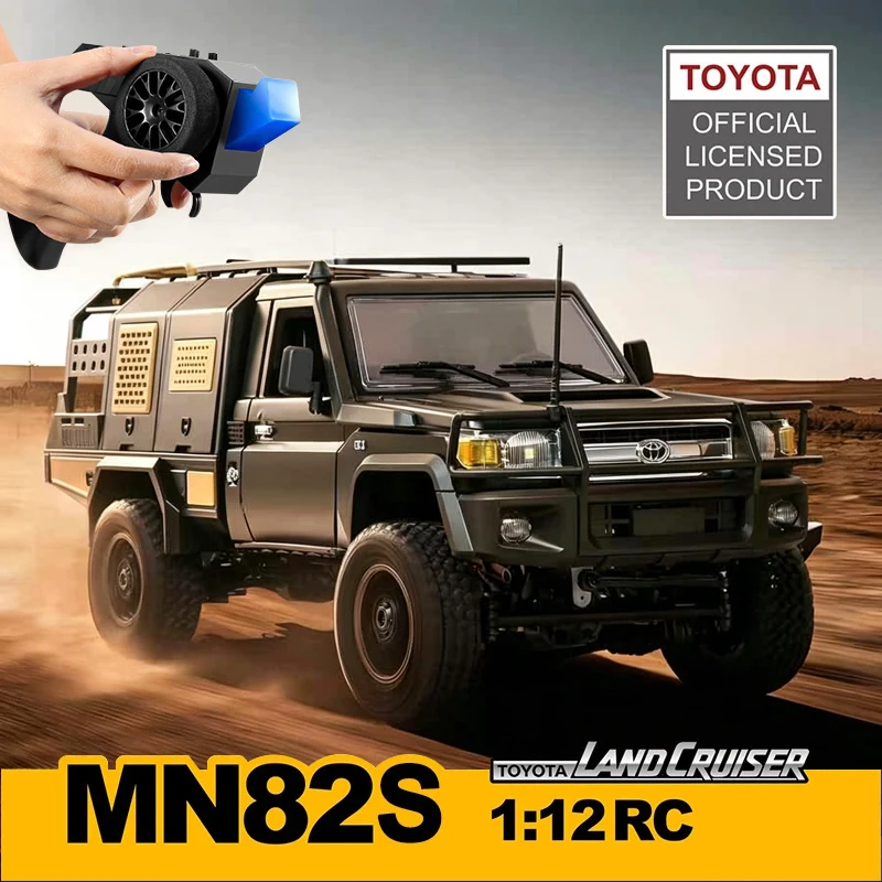 MN82S LC79 1/12 Full Scale 4WD RC Pickup Short Truck Remote Control Off-Road Climbing Car Toy for Kids Christmas Gift
MN82S LC79 1/12 Full Scale 4WD RC Pickup Short Truck Remote Control Off-Road Climbing Car Toy for Kids Christmas Gift
