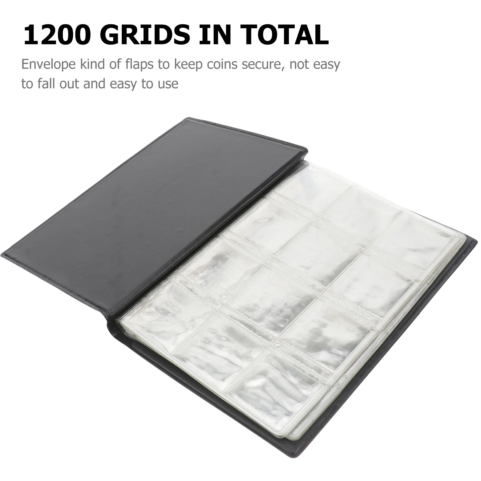120 Grids Collection Album Portable Pvc Transparent Pockets Storage Book for Tokens Badges
120 Grids Collection Album Portable Pvc Transparent Pockets Storage Book for Tokens Badges