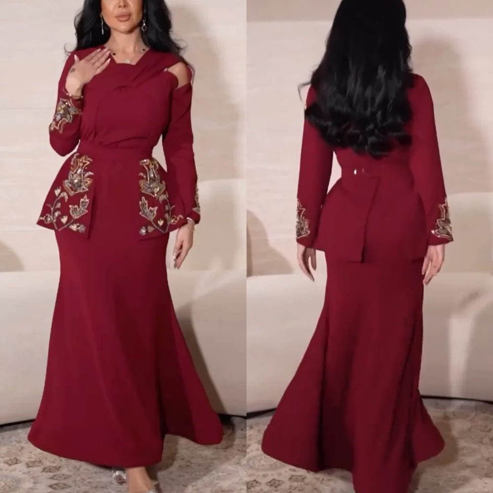 Customized Jersey Pattern Mermaid O-Neck Midi Dresses Bespoke Occasion Party Classic Exquisite Matching
Customized Jersey Pattern Mermaid O-Neck Midi Dresses Bespoke Occasion Party Classic Exquisite Matching