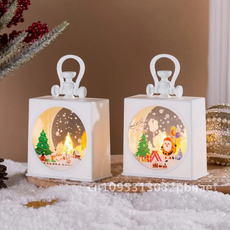 Christmas decorations creative children's portable gift box night light window desktop scene layout props
Christmas decorations creative children's portable gift box night light window desktop scene layout props