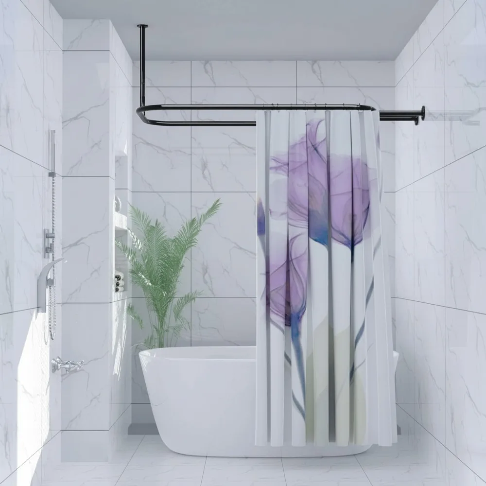 Rustproof Oval Shower Curtain Rod 58.3x24 Inch - Heavy Duty No Sag Bathroom Tub Rod Easy Install
Rustproof Oval Shower Curtain Rod 58.3x24 Inch - Heavy Duty No Sag Bathroom Tub Rod Easy Install