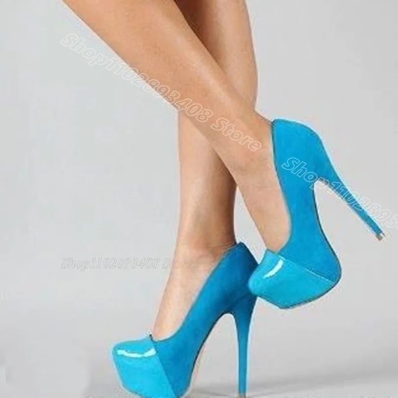 Blue Patchwork Design Platform Sandals Round Toe Stiletto New Fashion Spring Party Casual Women Shoes 2024 Zapatos Para Mujere
Blue Patchwork Design Platform Sandals Round Toe Stiletto New Fashion Spring Party Casual Women Shoes 2024 Zapatos Para Mujere