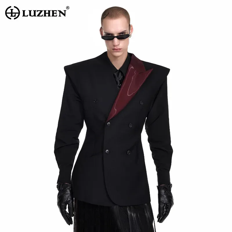 LUZHEN Fashion Original Personalized High Quality Sleeveless Vest Coat Men 2025 New Double Breasted Street Male Waistcoat JY4030
LUZHEN Fashion Original Personalized High Quality Sleeveless Vest Coat Men 2025 New Double Breasted Street Male Waistcoat JY4030