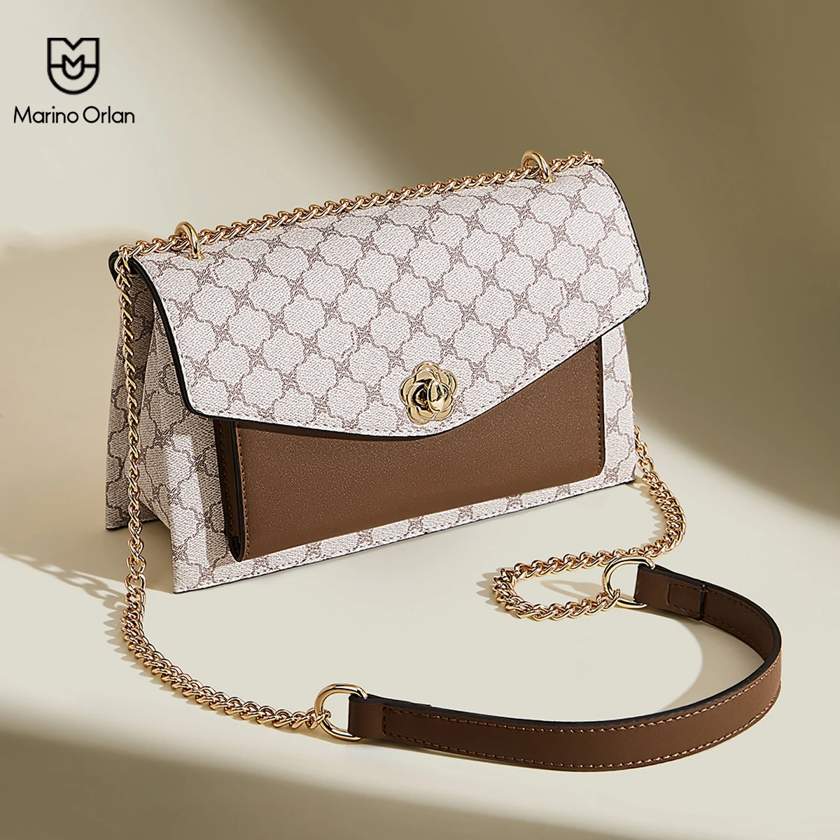 Marino Orlan Leather Women Crossbody Bag 2025 New Fashion Chain Flap Bag Versatile Small Square Bag Sling Shoulder Purse Trendy
Marino Orlan Leather Women Crossbody Bag 2025 New Fashion Chain Flap Bag Versatile Small Square Bag Sling Shoulder Purse Trendy