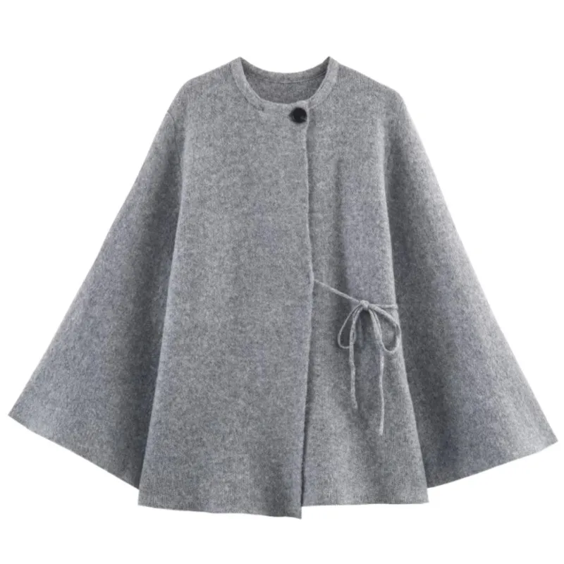 Autumn Winter Grey 2026 Woman Fashion Knit Split Sleeve Coat Casual Slim Old money Style Coats
Autumn Winter Grey 2026 Woman Fashion Knit Split Sleeve Coat Casual Slim Old money Style Coats
