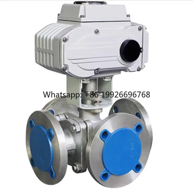 TKFM Dn65 Electric Actuator Stainless Steel 4-Way 50mm Flange Ball Valve Reversing Directional for Water OEM Customizable
TKFM Dn65 Electric Actuator Stainless Steel 4-Way 50mm Flange Ball Valve Reversing Directional for Water OEM Customizable