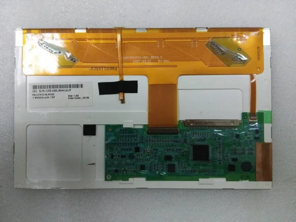 LMS700JF01-001 7.0 inch Industrial LCD, New& A+ grade in stock, test working before shipment
LMS700JF01-001 7.0 inch Industrial LCD, New& A+ grade in stock, test working before shipment