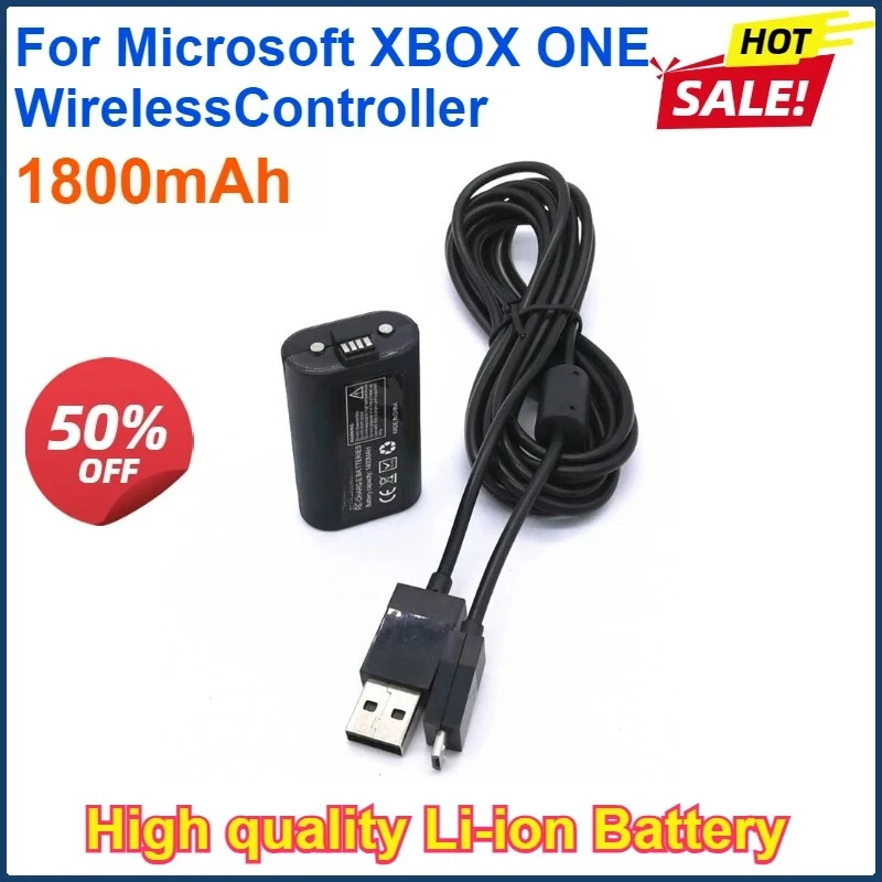 1800mAh For XBOX ONES/X Wireless Gamepad Controller Replacement Battery for XBOX ONE Rechargeable Li-ion Batteries Pack
1800mAh For XBOX ONES/X Wireless Gamepad Controller Replacement Battery for XBOX ONE Rechargeable Li-ion Batteries Pack