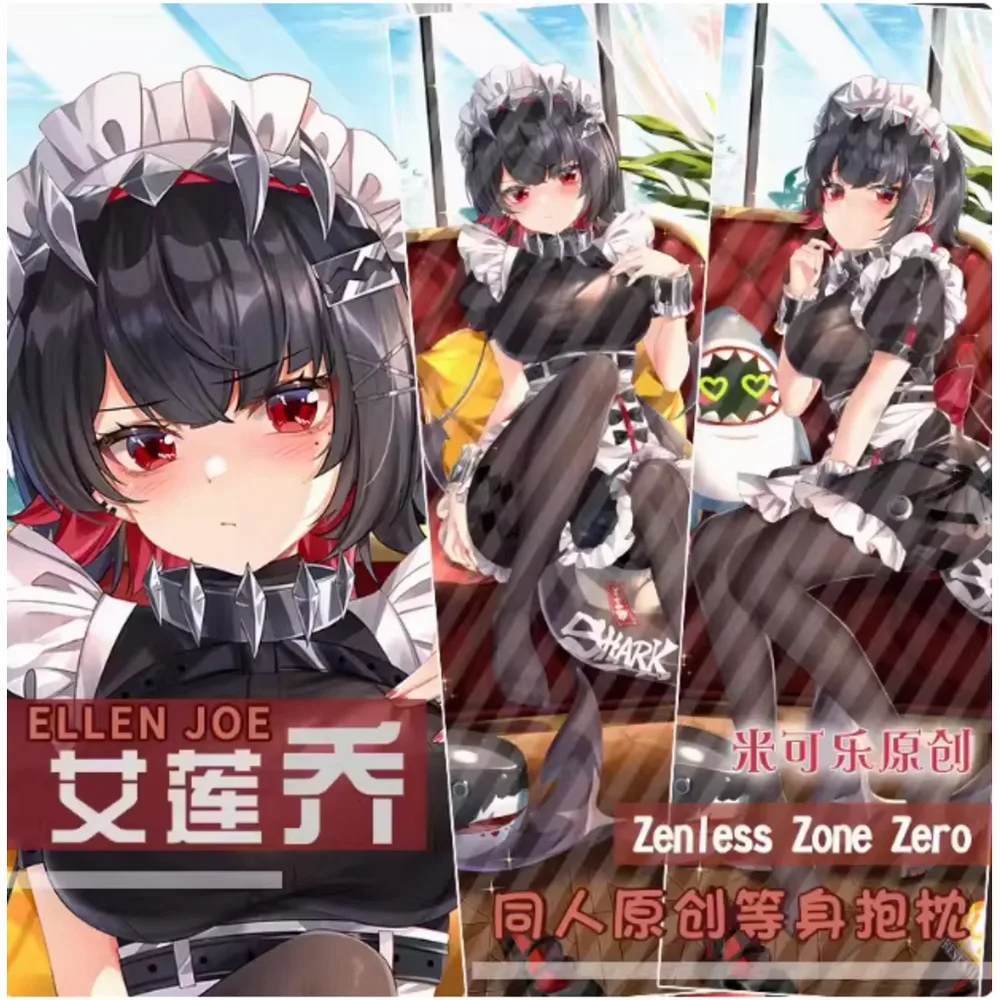 Японское аниме Acg Zenless Zone Zero Ellen Joe сексуальная подушка Dakimakura на петлях для тела чехол наволочка подушка постельные принадлежности подарки
Японское аниме Acg Zenless Zone Zero Ellen Joe сексуальная подушка Dakimakura на петлях для тела чехол наволочка подушка постельные принадлежности подарки