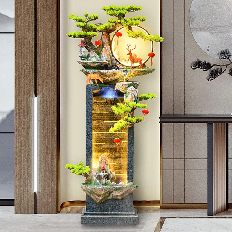 Cai Liushui fountain rockery ornament, circulating feng shui wheel ball
Cai Liushui fountain rockery ornament, circulating feng shui wheel ball