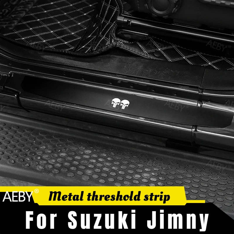 For Jeep Wrangler 2018 Entrance guard anti-slip,sill strip,Stainless steel door sill anti-scratch plate,Car interior accessories
For Jeep Wrangler 2018 Entrance guard anti-slip,sill strip,Stainless steel door sill anti-scratch plate,Car interior accessories