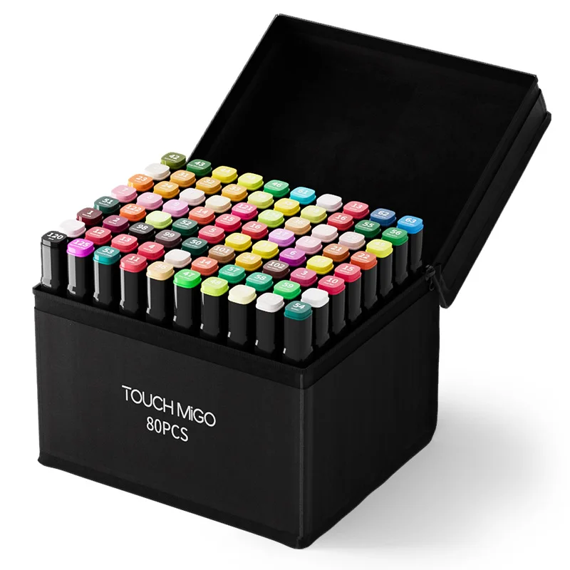 12/24/36/48/60/80/100/120/168 Colors Alcohol Drawing Markers Dual Tip Permanent Art Sketch Markers for Illustration School Suppl
12/24/36/48/60/80/100/120/168 Colors Alcohol Drawing Markers Dual Tip Permanent Art Sketch Markers for Illustration School Suppl