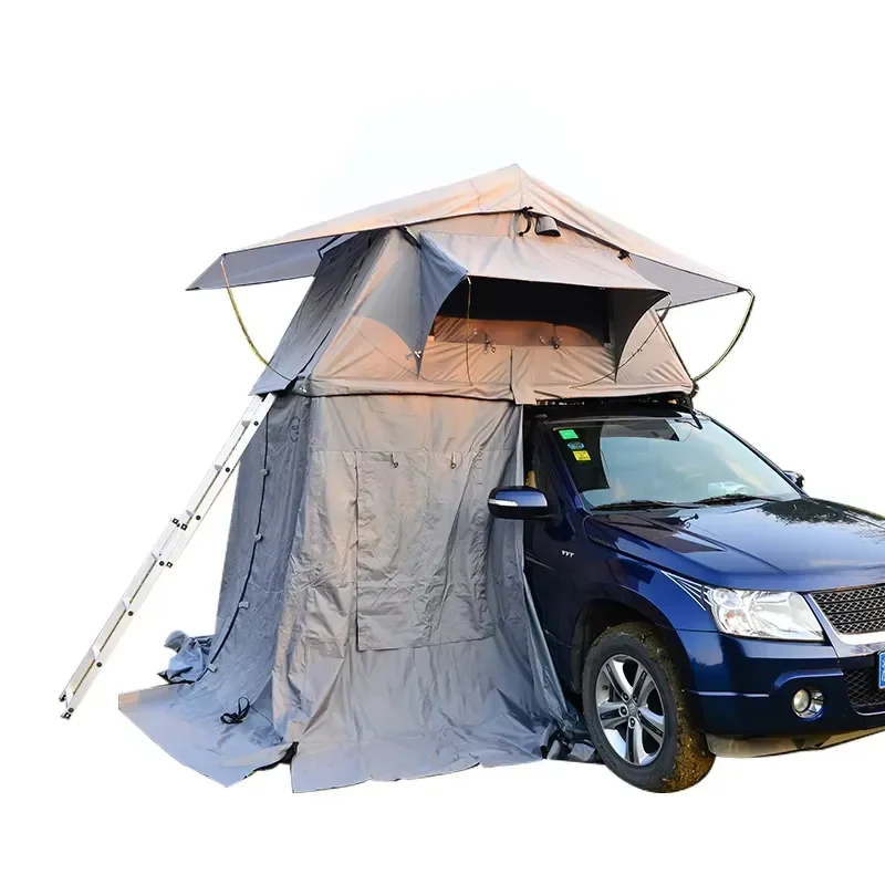 Aluminum Car Soft Roof Tent with Canvas for 4WD Expeditions Camping Accessories for Travel Top Camping Tent
Aluminum Car Soft Roof Tent with Canvas for 4WD Expeditions Camping Accessories for Travel Top Camping Tent