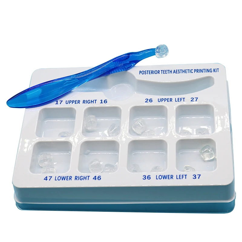 Dental Restoration Filling Tools Dental Posterior Teeth Aesthetic Printing Kits
Dental Restoration Filling Tools Dental Posterior Teeth Aesthetic Printing Kits