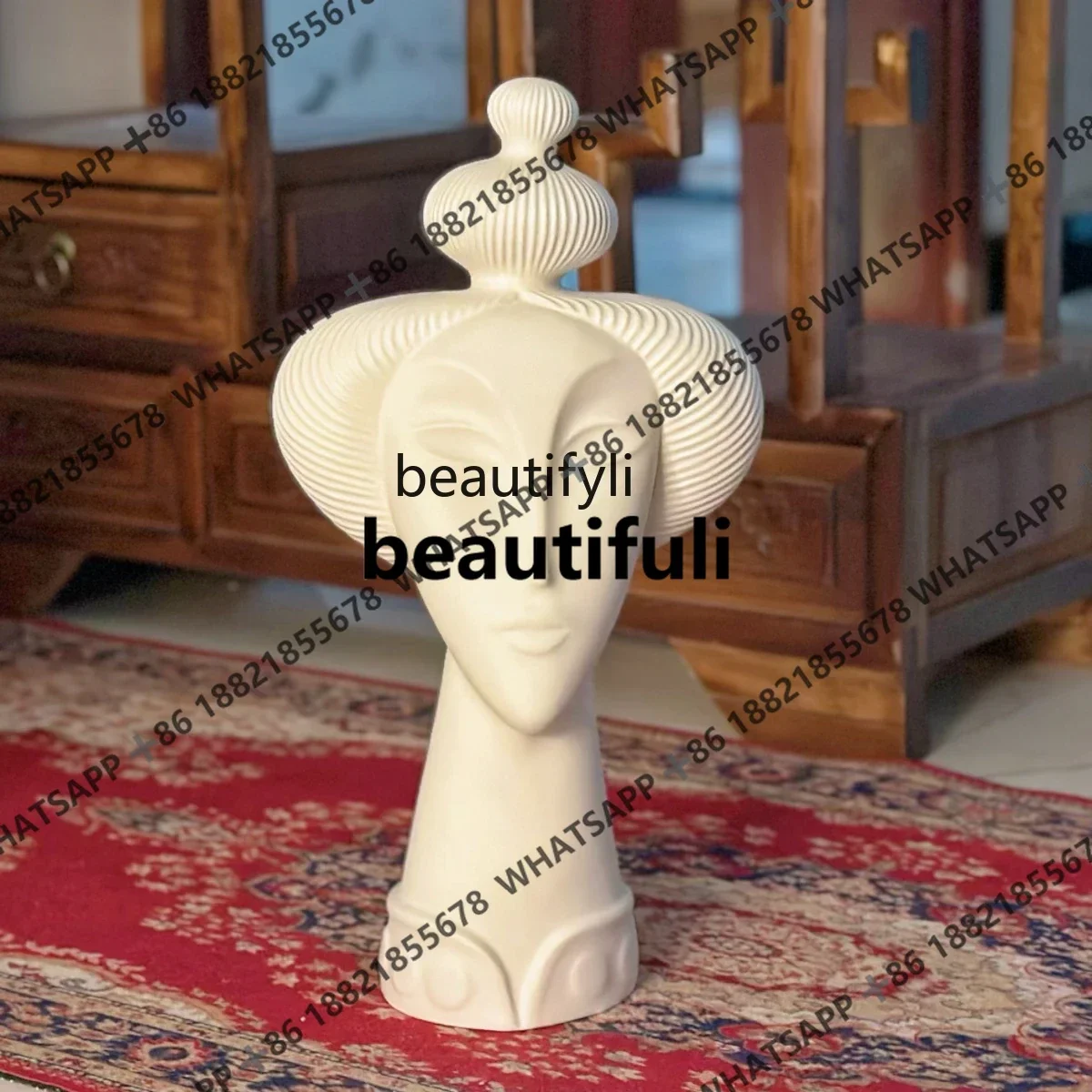 X New Ceramic Sculpture Housewarming Decoration Home Crafts Ornaments Creative White
X New Ceramic Sculpture Housewarming Decoration Home Crafts Ornaments Creative White