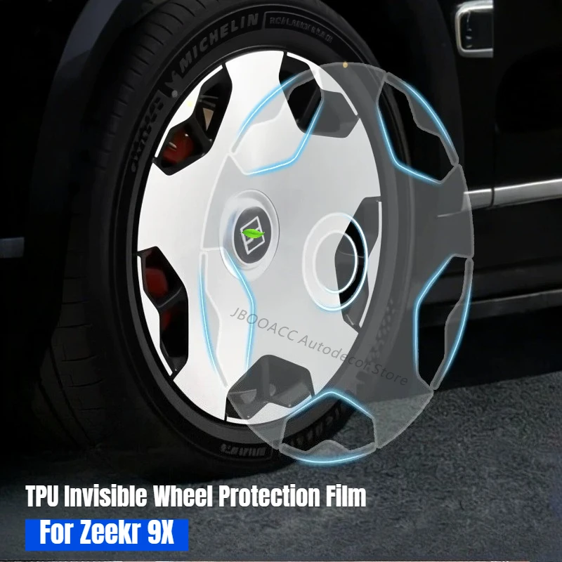 For Geely Zeekr 9X TPU Wheel Protection Film Tranparent Wheel Anti-scratch Protective Trim Film Sticker Car Exterior Accessories
For Geely Zeekr 9X TPU Wheel Protection Film Tranparent Wheel Anti-scratch Protective Trim Film Sticker Car Exterior Accessories