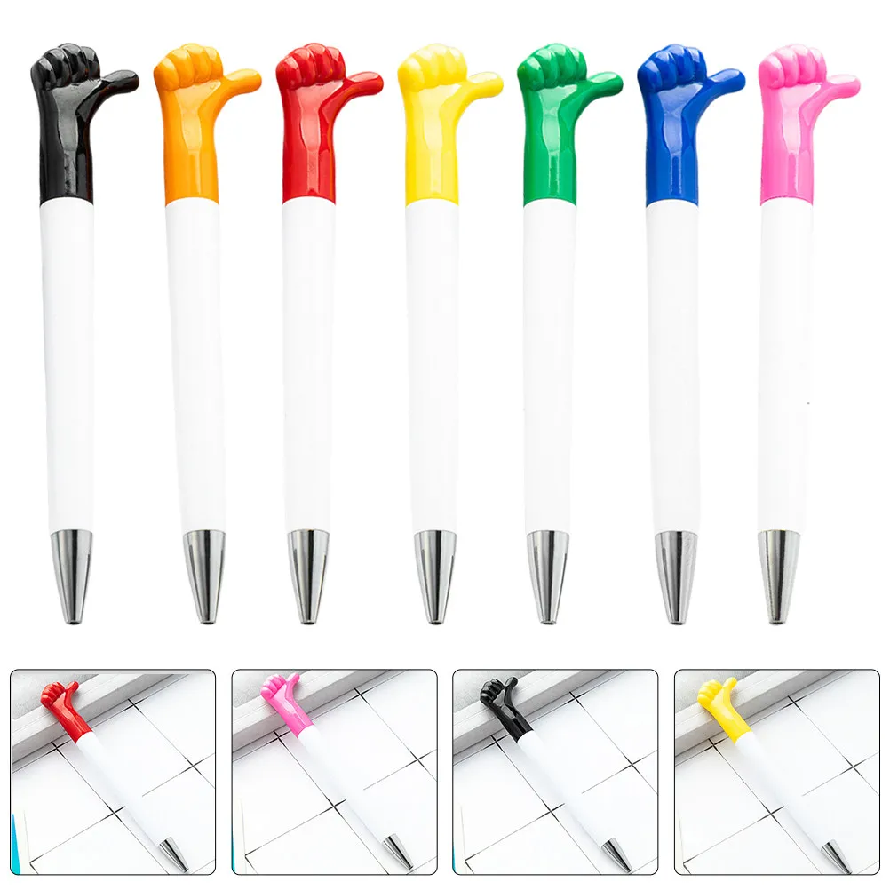 7Pcs Cartoon Thumbs Up Ballpoint Pens Smooth Ink Pens for School Office Gift Decorative Cute Motivational Pen Bulk
7Pcs Cartoon Thumbs Up Ballpoint Pens Smooth Ink Pens for School Office Gift Decorative Cute Motivational Pen Bulk