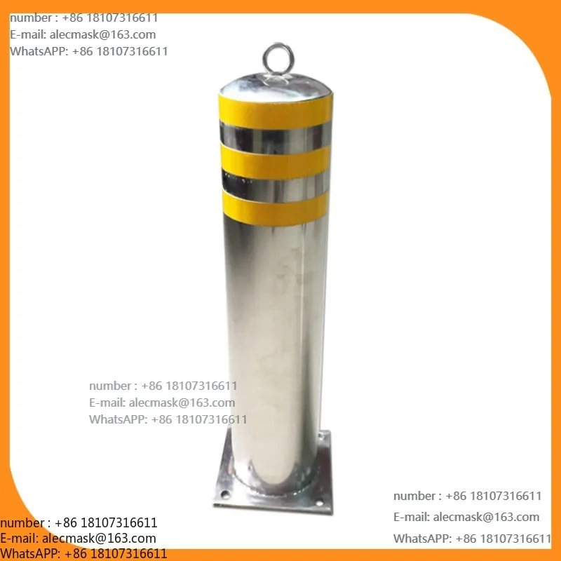 Covered stainless steel warning column separation isolation pile parking column fixed ground pile
Covered stainless steel warning column separation isolation pile parking column fixed ground pile
