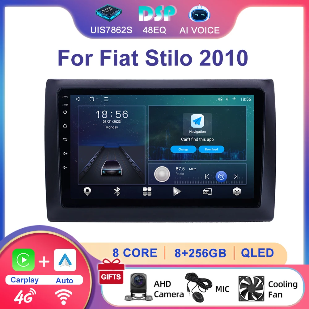 9 Inch Touch Screen Android Stereo GPS Navigator WIFI 4G BT DSP Autoradio Multimedia Player for Fiat Stilo 2010 Wireless Carplay
9 Inch Touch Screen Android Stereo GPS Navigator WIFI 4G BT DSP Autoradio Multimedia Player for Fiat Stilo 2010 Wireless Carplay