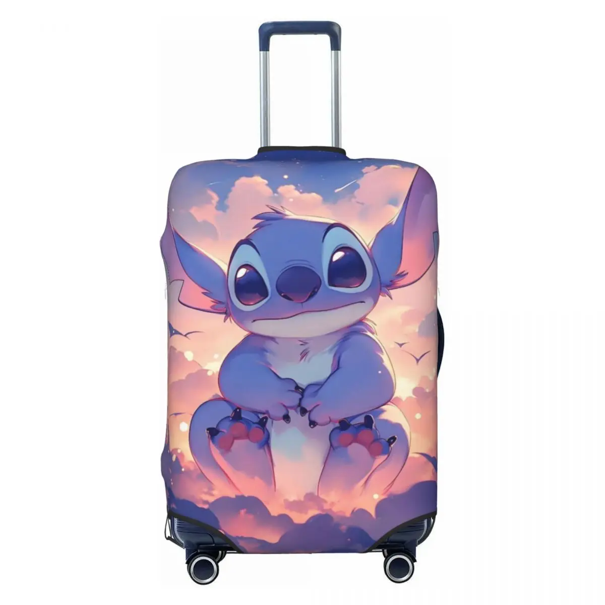 Custom Stitch Anime Printed Travel Luggage Cover Elastic Kawaii Cartoon Printed Suitcase Cover Protector Fit 18-32 Inch
Custom Stitch Anime Printed Travel Luggage Cover Elastic Kawaii Cartoon Printed Suitcase Cover Protector Fit 18-32 Inch
