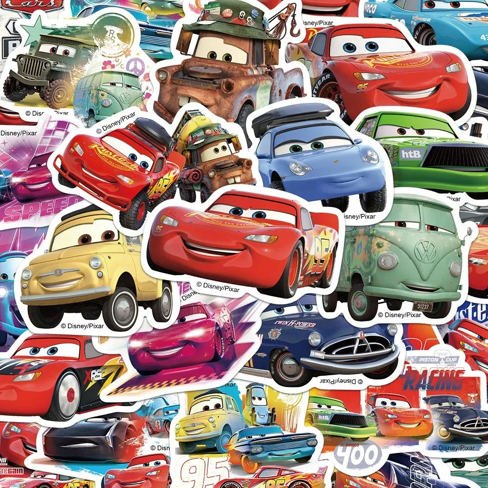 10/30/50pcs Disney Funny Anime Cars Stickers Cool Lightning McQueen Cartoon Decals Stationery Phone Luggage Sticker Decoration
10/30/50pcs Disney Funny Anime Cars Stickers Cool Lightning McQueen Cartoon Decals Stationery Phone Luggage Sticker Decoration