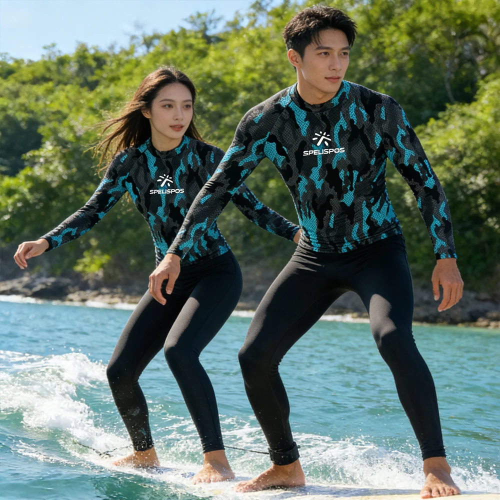 Long Sleeve Men's and Women's Surfing Clothing Rash Guard Surf Clothes High Quality Luxe Breathable Shirt for Water Sport Tour
Long Sleeve Men's and Women's Surfing Clothing Rash Guard Surf Clothes High Quality Luxe Breathable Shirt for Water Sport Tour
