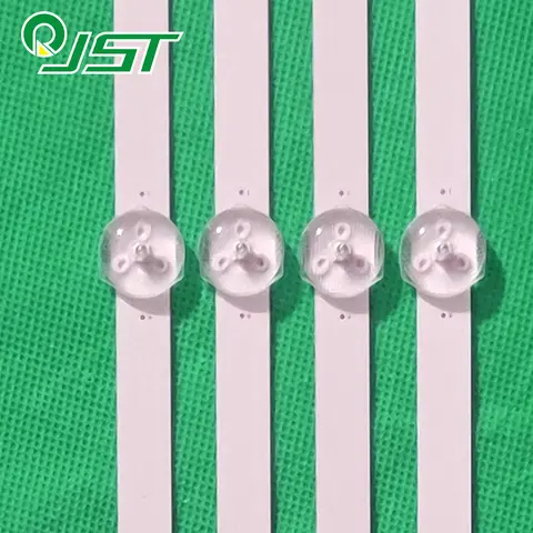 100% New 4pcs/Kit LED Strips for 43 TV SUNNY SN43LEDA88/0227 FOX 43DI FN68 POLARLINE 43PU11TC-SM 43PU11TCSM