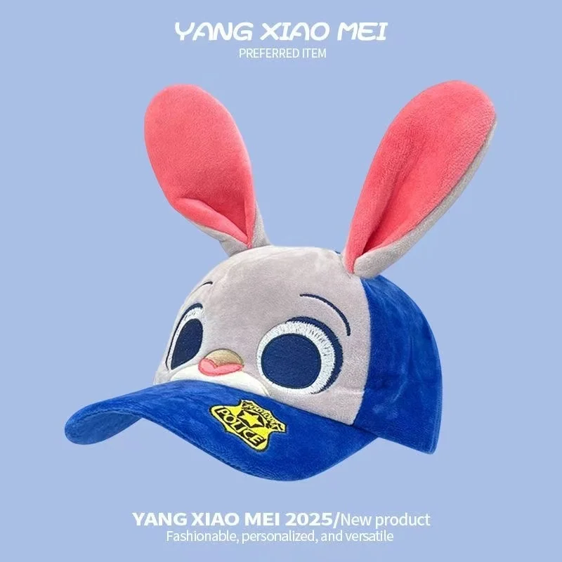 Judith Nick Cosplay Baseball Cap Cartoon Cute Plush Ears Crazy Animal City Hat Autumn And Winter Rabbit Ear Duckbill Cap
Judith Nick Cosplay Baseball Cap Cartoon Cute Plush Ears Crazy Animal City Hat Autumn And Winter Rabbit Ear Duckbill Cap