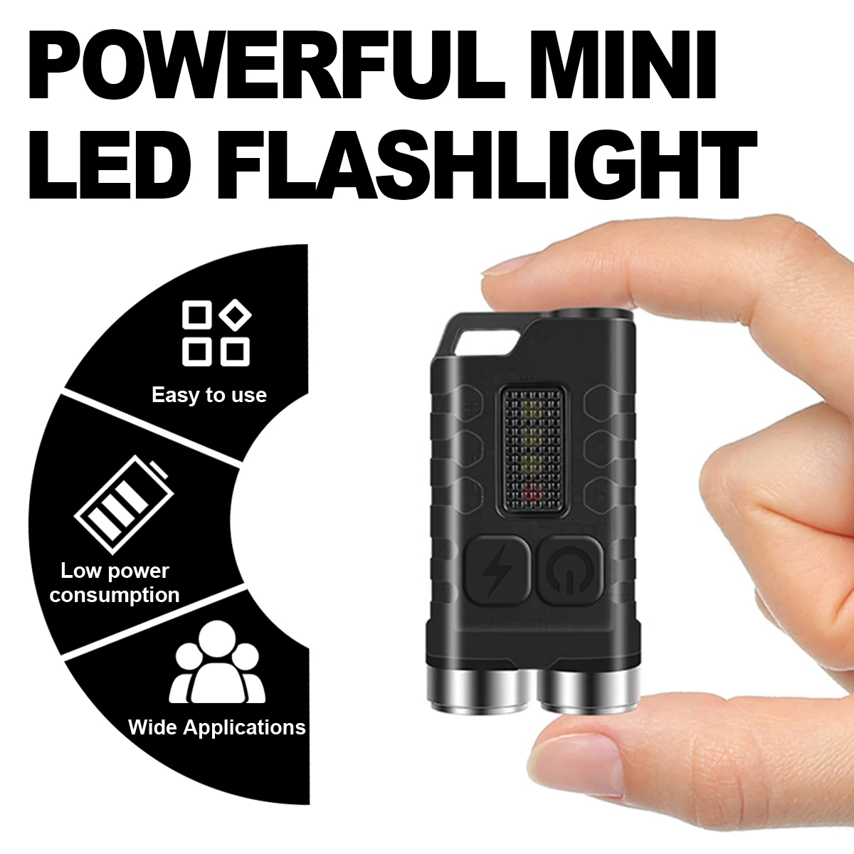 V3 Led Keychain Portable Flashlight Usb Charging Waterproof Rechargeable Mini Powerful Type C Camping High Power Pocket Luminous
V3 Led Keychain Portable Flashlight Usb Charging Waterproof Rechargeable Mini Powerful Type C Camping High Power Pocket Luminous