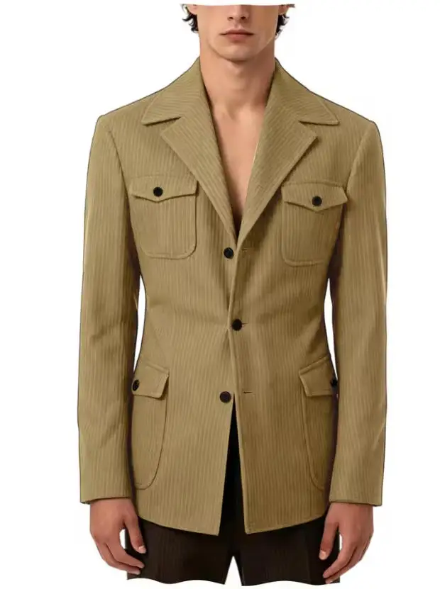 Only Men's Corduroy Jacket 1PCS Boutique Fashion Business Slim Fit Single-Breasted Blazer Casual Wedding Office Party Outer Wear
Only Men's Corduroy Jacket 1PCS Boutique Fashion Business Slim Fit Single-Breasted Blazer Casual Wedding Office Party Outer Wear