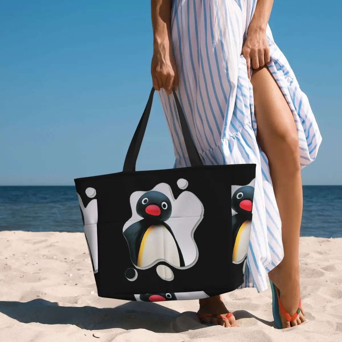 Pingu Pinga Penguin Tv Beach Tote Bag Sport Gym Yoga Duffle Large Tote Bag Women Travel Bag Fitness bag
Pingu Pinga Penguin Tv Beach Tote Bag Sport Gym Yoga Duffle Large Tote Bag Women Travel Bag Fitness bag