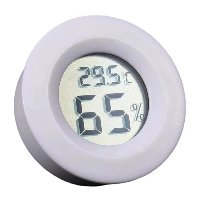 Digital Thermometer Thermometer Forbambu Lab Digital Thermometer Hygrometer Round Temperature Humidity Tester White-AA70
Digital Thermometer Thermometer Forbambu Lab Digital Thermometer Hygrometer Round Temperature Humidity Tester White-AA70