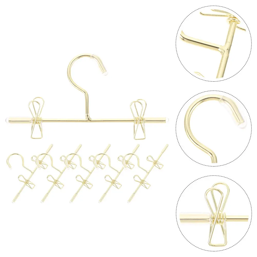 6Pcs Mini Clothes Hangers for Effective Storage Mini Garment Hangers Neat Room Small Clothing Rack Organizer
6Pcs Mini Clothes Hangers for Effective Storage Mini Garment Hangers Neat Room Small Clothing Rack Organizer