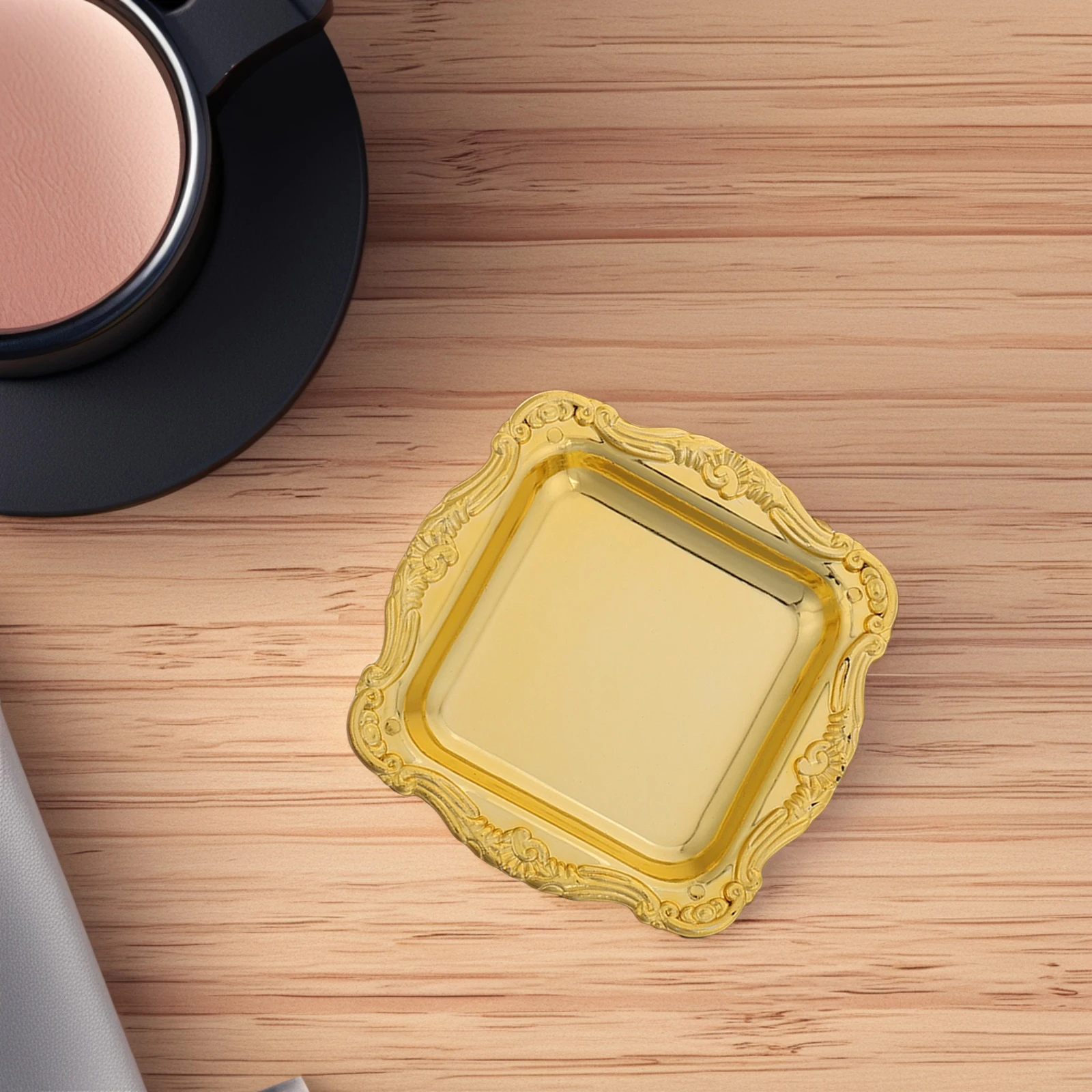 10pcs Cake Pan Dessert Plates Candy Tray Pans Mini Golden Plastic Easy Clean Wedding Party Hotel Snack Fruit
10pcs Cake Pan Dessert Plates Candy Tray Pans Mini Golden Plastic Easy Clean Wedding Party Hotel Snack Fruit