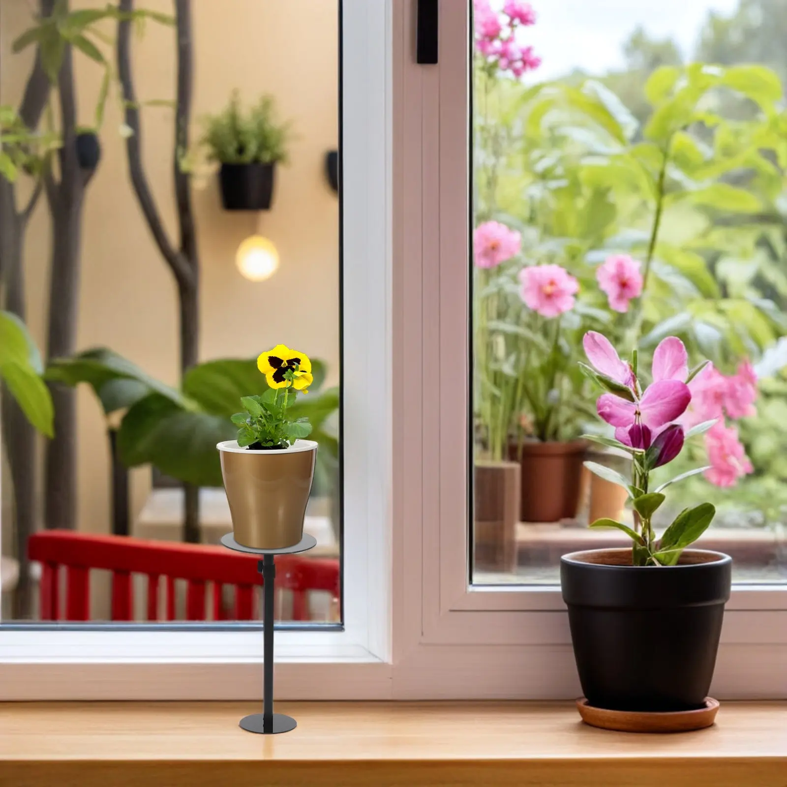 Регулируемая по высоте подставка для растений от 11,4 до 19,6 дюймов для комнатных и уличных растений, компактный небольшой держатель для горшков, прочный, устойчивый к погодным условиям
Регулируемая по высоте подставка для растений от 11,4 до 19,6 дюймов для комнатных и уличных растений, компактный небольшой держатель для горшков, прочный, устойчивый к погодным условиям